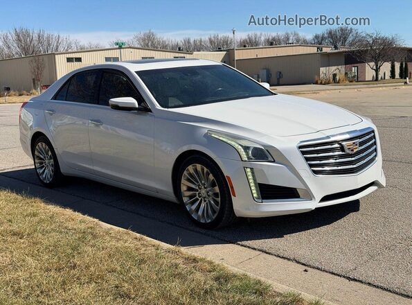 1G6AX5SS3K0143154 2019 CADILLAC CTS Белый Задняя левая четверть