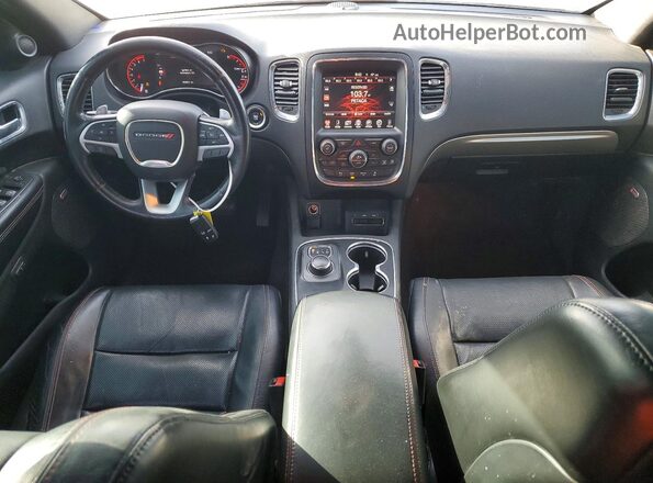 1C4SDJCT8GC416802 2016 DODGE DURANGO Gray Widok zestawu wskaźników