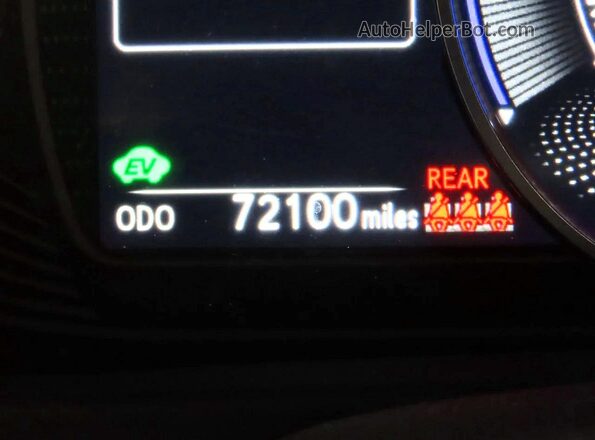 JTHX6JBH1P2153070 2023 LEXUS UX Серый Вид щитка приборов