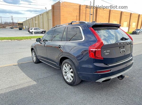 YV4A22PK2G1090674 2016 VOLVO XC90 Синий Передняя правая четверть