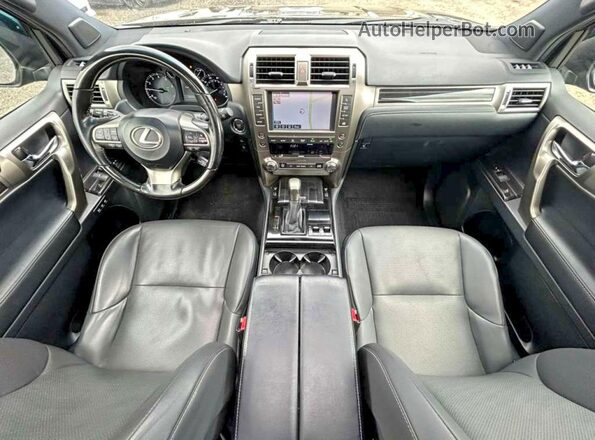 JTJAM7BX6L5262203 2020 LEXUS GX Black Հետևի նստատեղերի տեսք