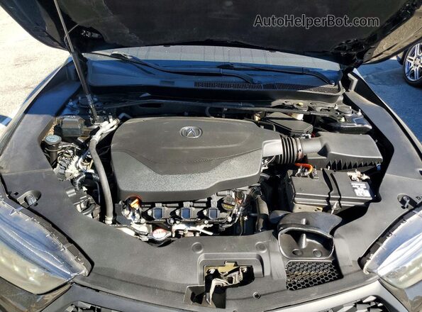 19UUB2F60KA009525 2019 ACURA TLX Черный Вид подкапотного пространства