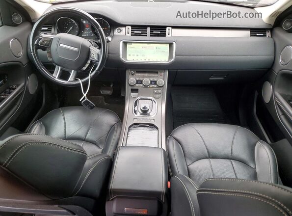 SALVR2RX4KH330809 2019 LAND ROVER RANGE Black Vista del cuadro de instrumentos