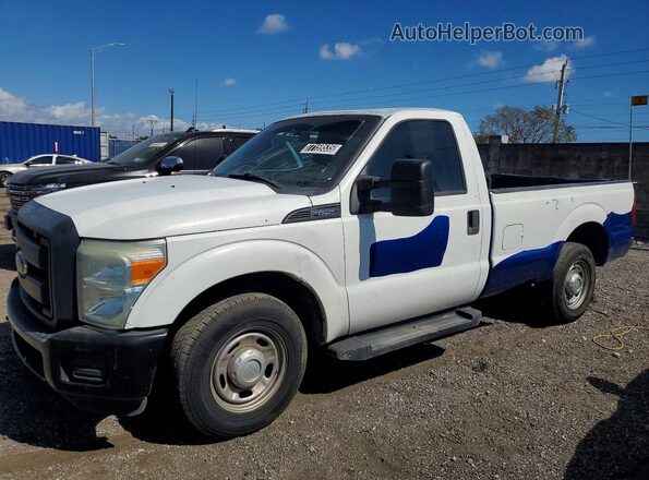 1FTBF2A66GEB35695 2016 FORD F250 Белый Передняя левая четверть