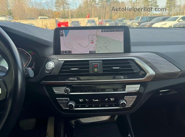 5UXTY5C09M9H28918 2021 BMW X3 Черный Вид подкапотного пространства