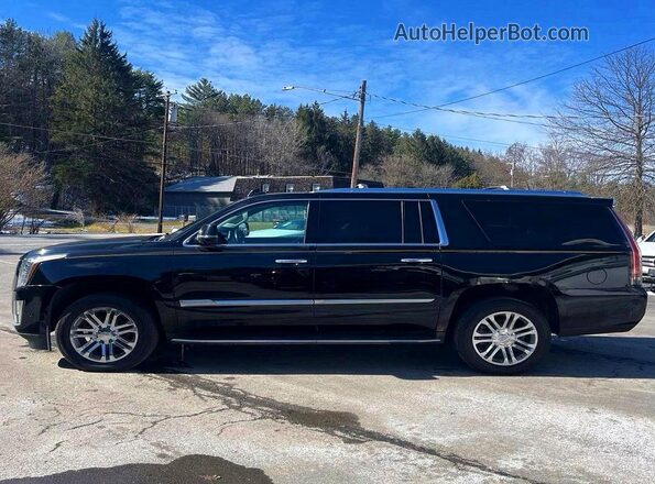 1GYS4GKJ0JR215185 2018 CADILLAC ESCALADE Черный Вид наклейки с VIN-кодом