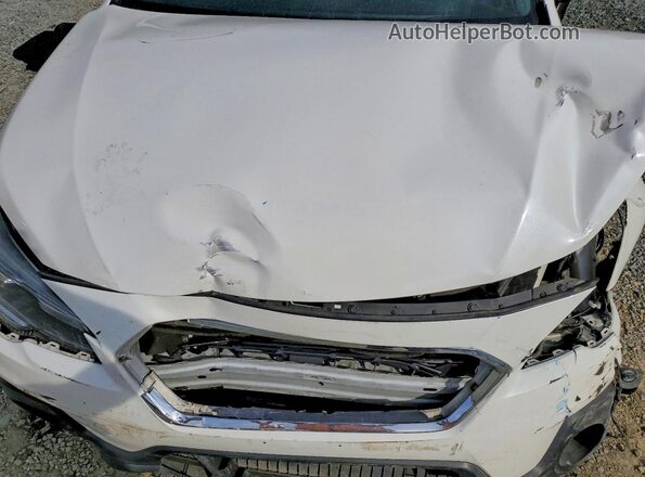 4S4BSANC7K3310543 2019 SUBARU OUTBACK White Widok komory silnika