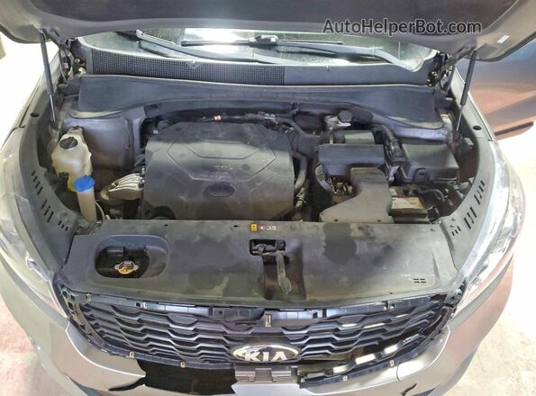 5XYPG4A56KG446582 2019 KIA SORENTO Серебряный Вид наклейки с VIN-кодом