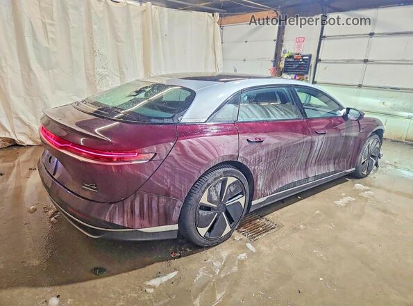 50EA1TEA7SA002356 2025 LUCID AIR Красный Задняя правая четверть