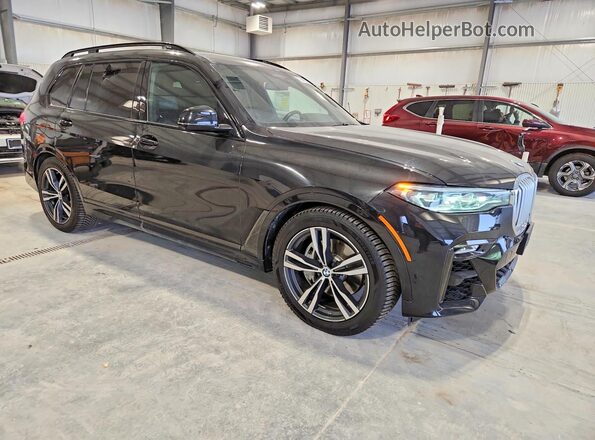 5UXCX4C51KLS37832 2019 BMW X7 Black Widok z przodu