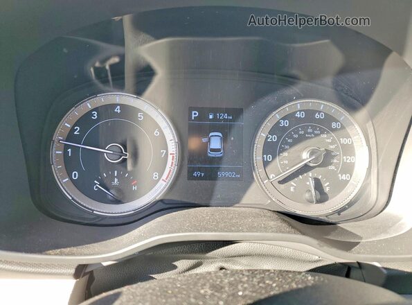 KMHRC8A3XNU208940 2022 HYUNDAI VENUE Белый Вид задних сидений