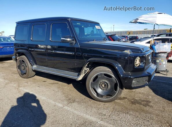 W1NYC6BJ0MX381583 2021 MERCEDES-BENZ G-CLASS Черный Вид спереди