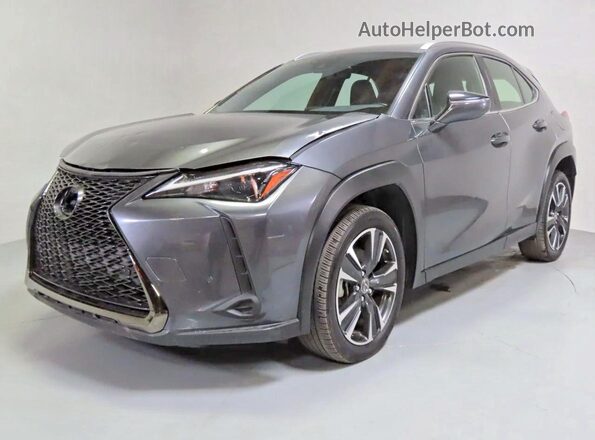 JTHX6JBH1P2153070 2023 LEXUS UX Серый Задняя правая четверть
