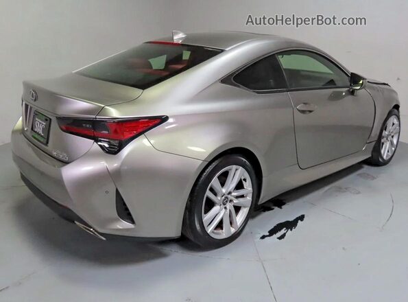 JTHDZ5BC4R5027549 2024 LEXUS RC350 Серебряный Передняя правая четверть
