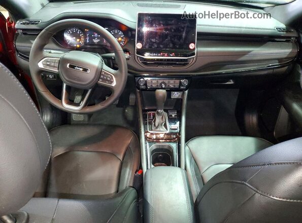 3C4NJDCN5TT184229 2026 JEEP COMPASS Красный Вид щитка приборов