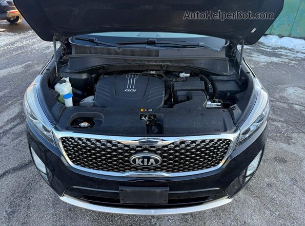 5XYPKDA56GG030215 2016 KIA SORENTO Черный Вид панели приборов