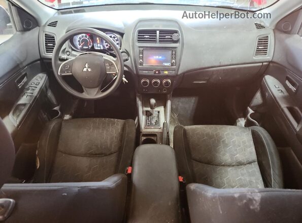 JA4AR3AU8LU015494 2020 MITSUBISHI OUTLANDER Красный Вид щитка приборов
