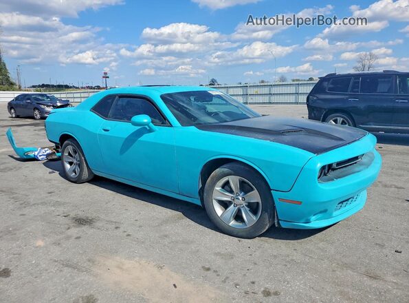 2C3CDZAG7JH172237 2018 DODGE CHALLENGER Синий Вид спереди