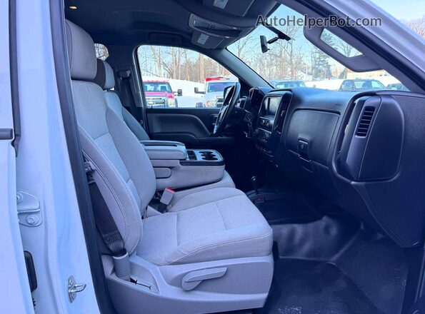2GCVKNEC6K1223067 2019 CHEVROLET SILVERADO White Dashboard view