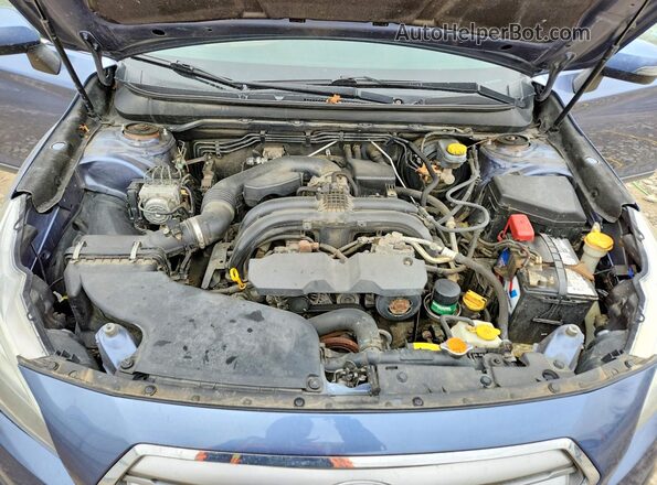 4S4BSBLC2G3236982 2016 SUBARU OUTBACK Синий Вид подкапотного пространства