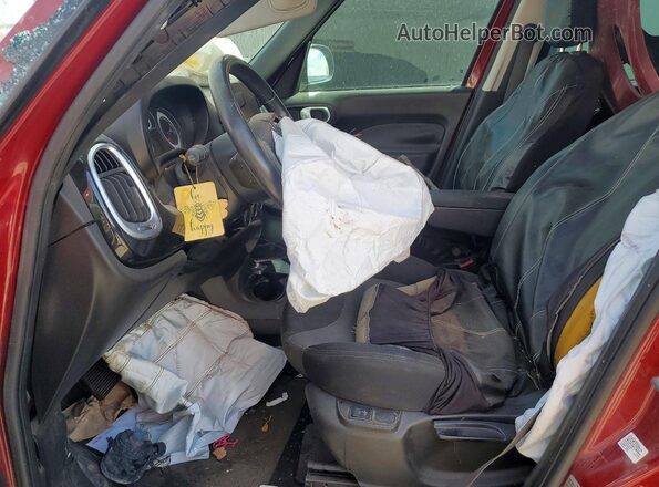 ZFBCFADH4GZ037434 2016 FIAT 500L Бордовый Вид панели приборов