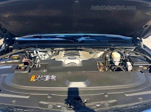 1GYS4GKJ0JR215185 2018 CADILLAC ESCALADE Черный Вид панели приборов