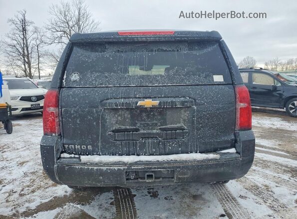 1GNSKBKC7HR254549 2017 CHEVROLET TAHOE Черный Вид сзади
