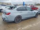 2022 Bmw M3 Competition Gray vin: WBS33AY07NFM37814