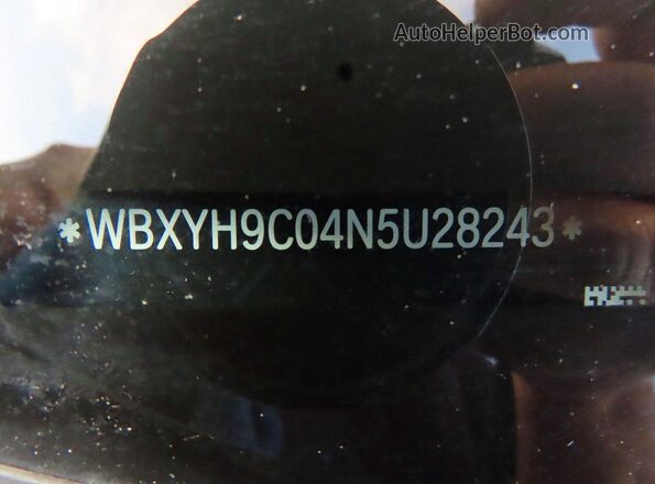 WBXYH9C04N5U28243 2022 BMW X2 Черный Вид задней части салона
