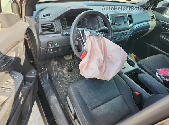 5FNYF7H20KB005266 2019 HONDA PASSPORT Black Առջևի վահանակի տեսք