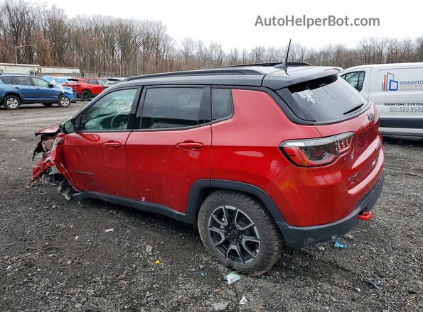 3C4NJDDNXST621879 2025 JEEP COMPASS Красный Задняя правая четверть