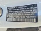 2021 Porsche Taycan White vin: WP0AA2Y16MSA18753