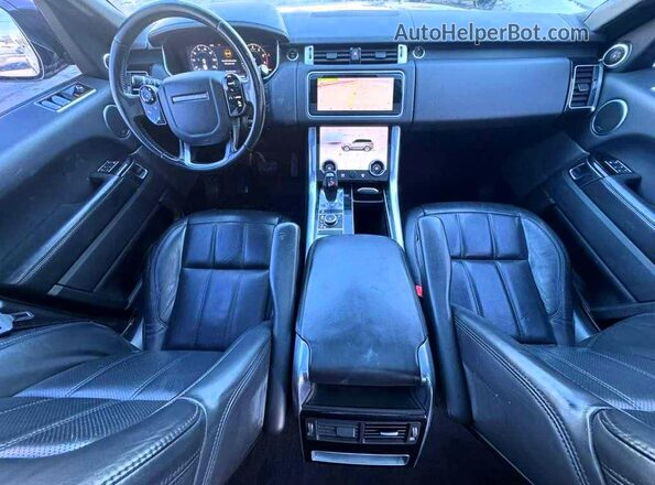 SALWR2RVXKA823843 2019 LAND ROVER RANGE ROVER Gray Vista de los asientos traseros