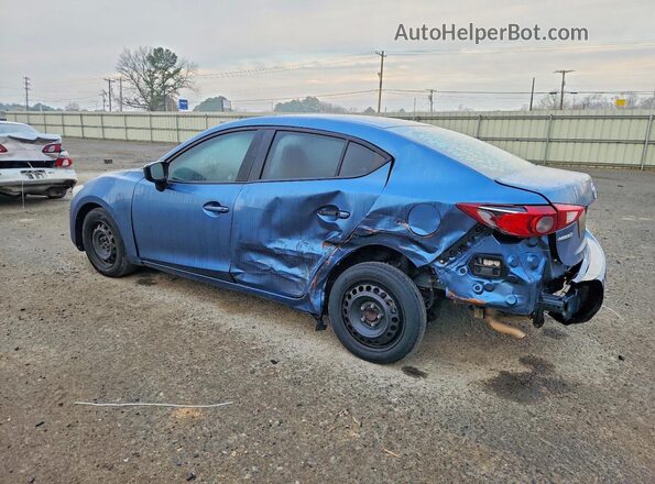 3MZBN1U78JM200403 2018 MAZDA 3 Синий Задняя правая четверть