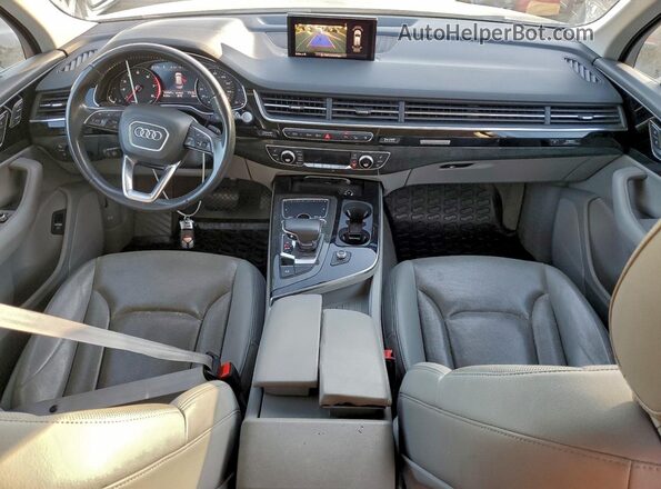 WA1LAAF75HD051626 2017 AUDI Q7 Черный Вид щитка приборов