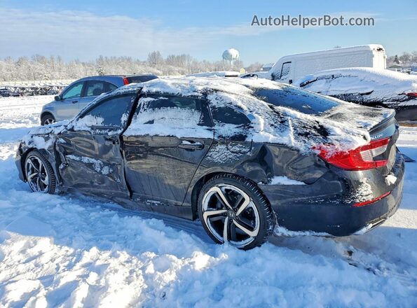 1HGCV2F36NA011616 2022 HONDA ACCORD Черный Задняя правая четверть