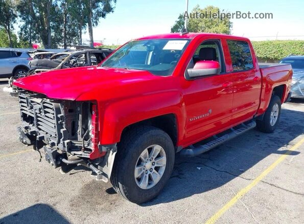 3GCPCREC9JG584585 2018 CHEVROLET SILVERADO Red Trasero izquierdo