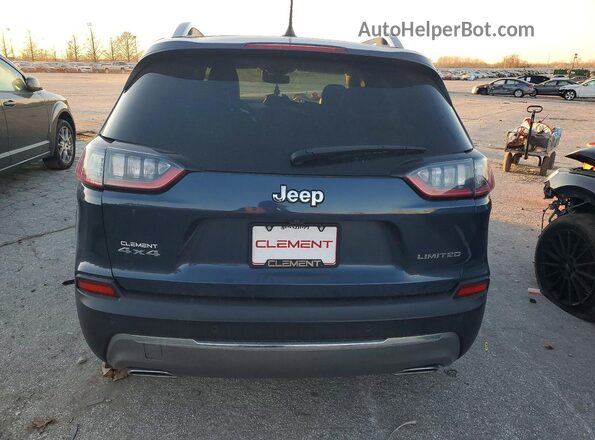 1C4PJMDXXMD118548 2021 JEEP CHEROKEE Бирюзовый Вид салона спереди