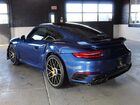 2018 Porsche 911 Turbo Blue vin: WP0AD2A91JS156295