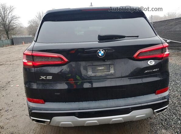 5UXCR6C52KLL21695 2019 BMW X5 Черный Вид салона спереди