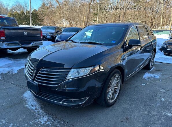 2LMHJ5AT5KBL03699 2019 LINCOLN MKT Черный Задняя правая четверть