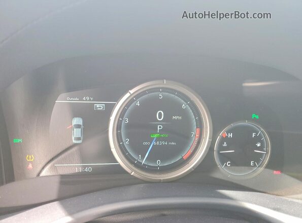 JTHBZ1BL4JA015896 2018 LEXUS GS Черный Вид задних сидений