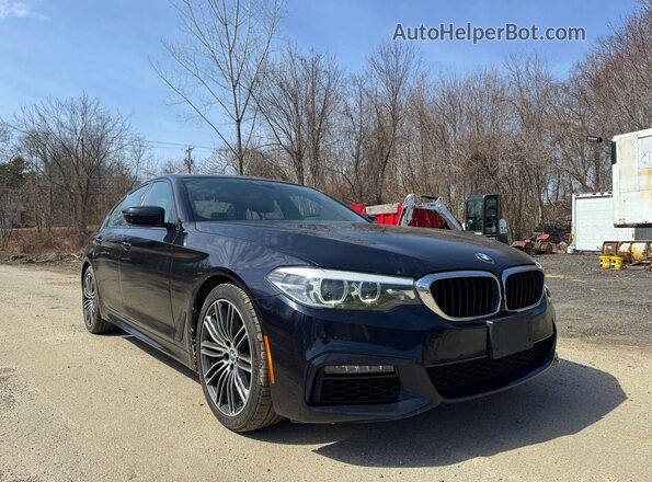 WBAJE7C59KG893055 2019 BMW OTHER Синий Передняя левая четверть