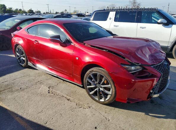 JTHSZ5DC4M5010618 2021 LEXUS RC Красный Вид спереди