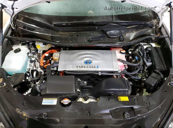 JTDBVRBD9JA004736 2018 TOYOTA MIRAI Белый Вид задней части салона