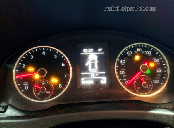 WVGBV7AX1GW545593 2016 VOLKSWAGEN TIGUAN Синий Вид задних сидений