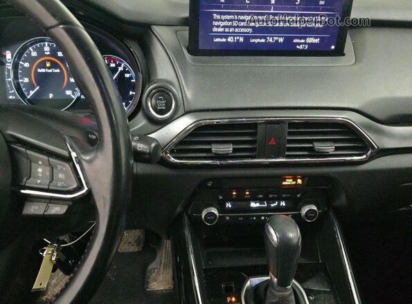 JM3TCBDY1P0655673 2023 MAZDA CX-9 Gray Вид задніх сидінь