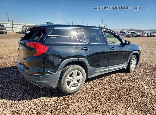 3GKALMEV8JL374162 2018 GMC TERRAIN Black Передня права чверть