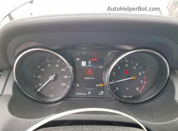 SALVR2RX4KH330809 2019 LAND ROVER RANGE Black Vista de los asientos traseros