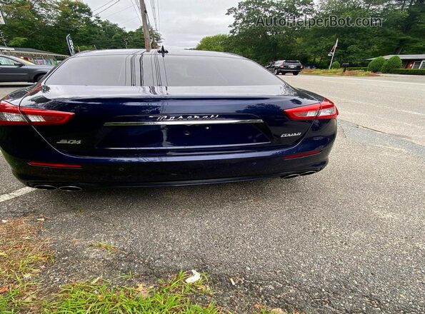 ZAM57YTL2J1270859 2018 MASERATI ALL OTHER Синий Вид спереди
